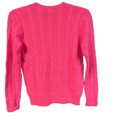 トップス 90s polo Ralph Lauren cashmere knit Rare Vintage POLO RALPH LAUREN 100% Cashmere Cable Knit Sweater