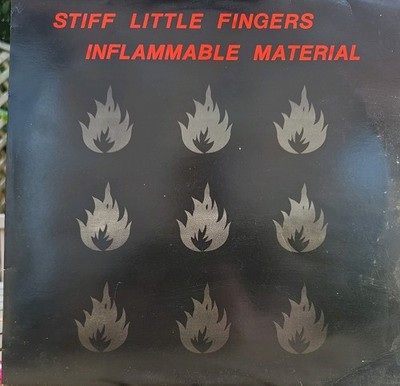 Stiff Little Fingers Inflammable Material Original  First Pressing Vinyl LP 1979