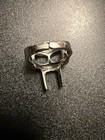 Madlib Madvillain MF DOOM Mask Ring - Hip Hop Fan Merch - Silver Tone — photo 2