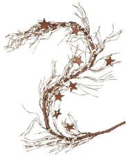 Pip Berry and Star Garland, 40-Inch, Ivory Vanilla (FT2979IA)