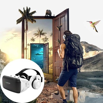 VR Headset, Virtual Reality Headset, VR SHINECON VR Brille für Filme