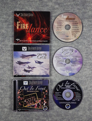 United States Air Force Band CD Lot Fire Dance Off We Go Out In Front