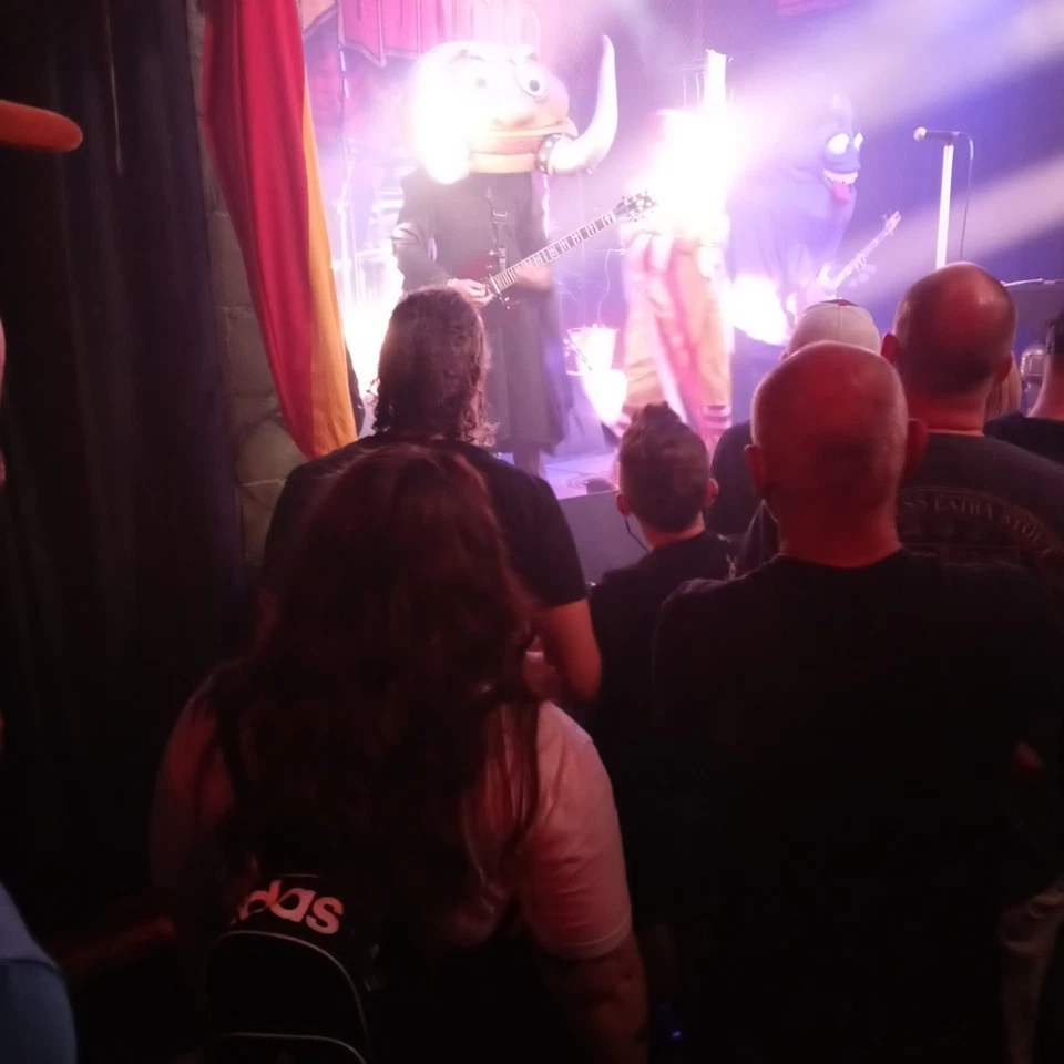 MAC SABBATH Slayer Signature 2 Caras 2025 Gira de Conciertos Escenario Negro GUITARRA PICK Foto 3 de 4