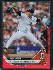 2025 Topps Now Red Foil #263 Tarik Skubal #/5