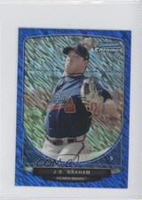 2013 Bowman Cream of the Crop Chrome Mini Refractor Blue Wave /250 JR Graham 1s8