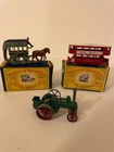 VINTAGE LESNEY CARS MOY 1950's Y-3A Tram, Y12A Bus, Y14A Tractor