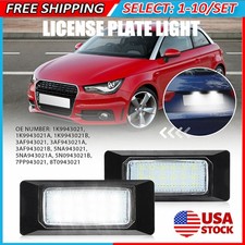 2-20 Led License Plate Light For Vw Golf Passat Jetta Mk6 Polo Tiguan Seat Skoda