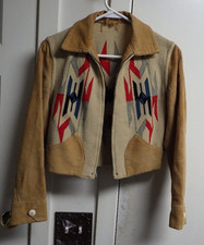 Vintage Chimayo Blanket Jacket Child's Size BK