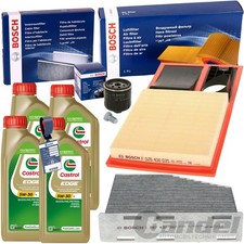 BOSCH FILTERSET+5W30 ÖL passend für 1.4+16V VW GOLF 5 6 CADDY 3 OCTAVIA 1Z