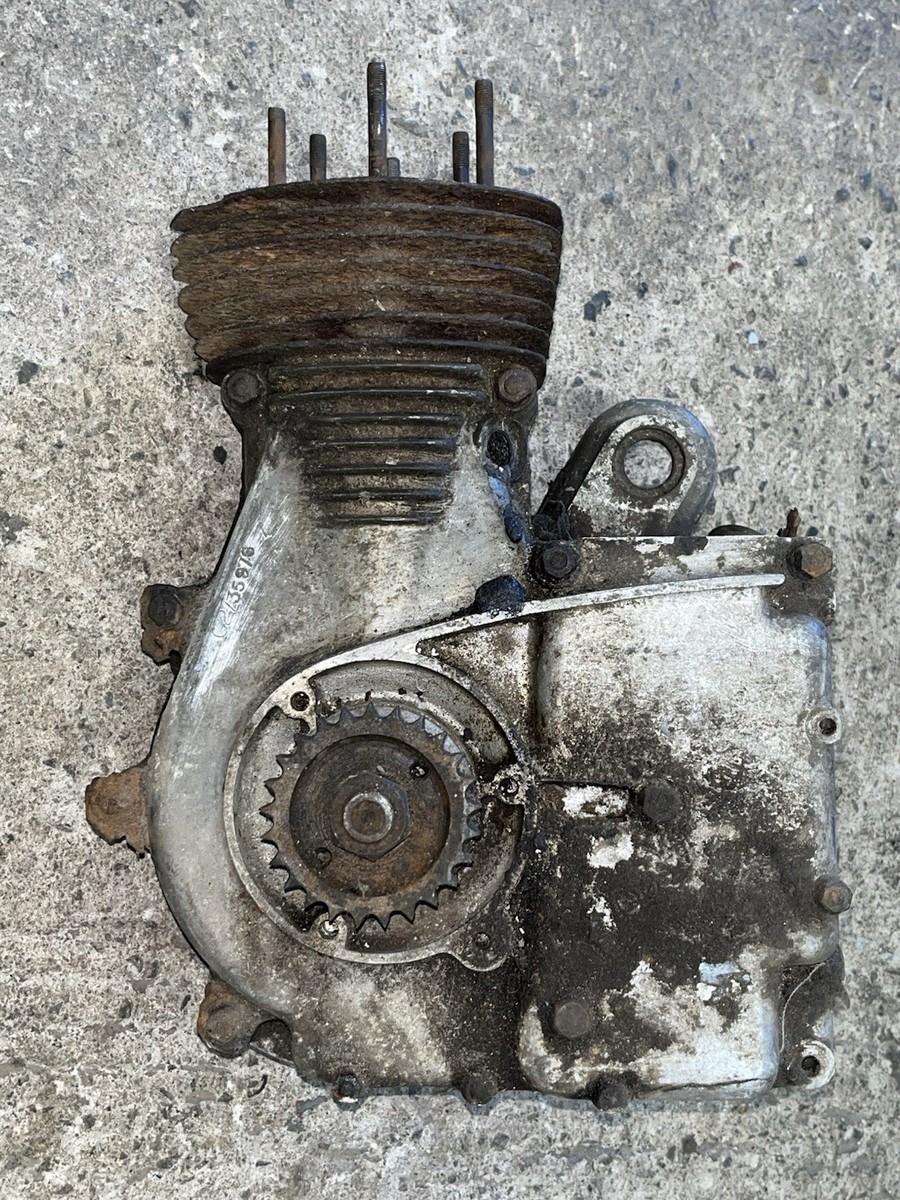 Royal Enfield G2 Engine Vintage Motorcycle Parts, Used, Lot