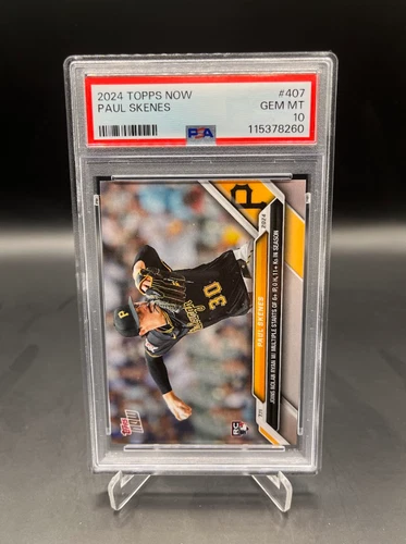 2024 Topps Now Paul Skenes PSA 10