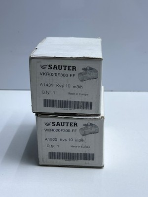 (Lot 2 Pcs) Sauter VKR020F300-FF 2-Way Control Ball Valve