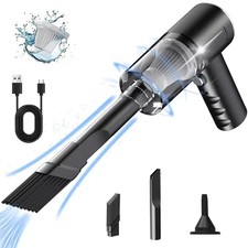 Cordless Handheld Car Vacuum Cleaner 2in1 Air Duster Portable Mini Rechargeable