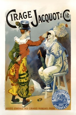   Cirage Jacquot & Cie Vintage Ad Poster - French Classic Art - 24x36  -