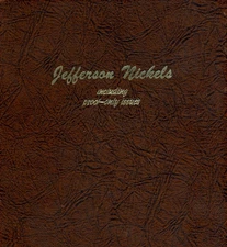 Jefferson Nickel Collection 1938 – 2023 PDS Complete Mostly BU & Proof Dansco