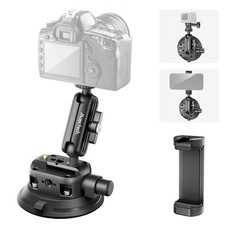 4 Suction Cup Mount with Magic Arm for Car Camera Mount for Go pro Windshield...