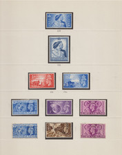 ROYAUME-UNI !  Timbres anciens de 1948 n°237 à 244