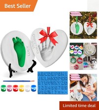 All-Inclusive Baby Keepsake Ornament Making Kit - Safe  Non-Toxic 2025 Edition