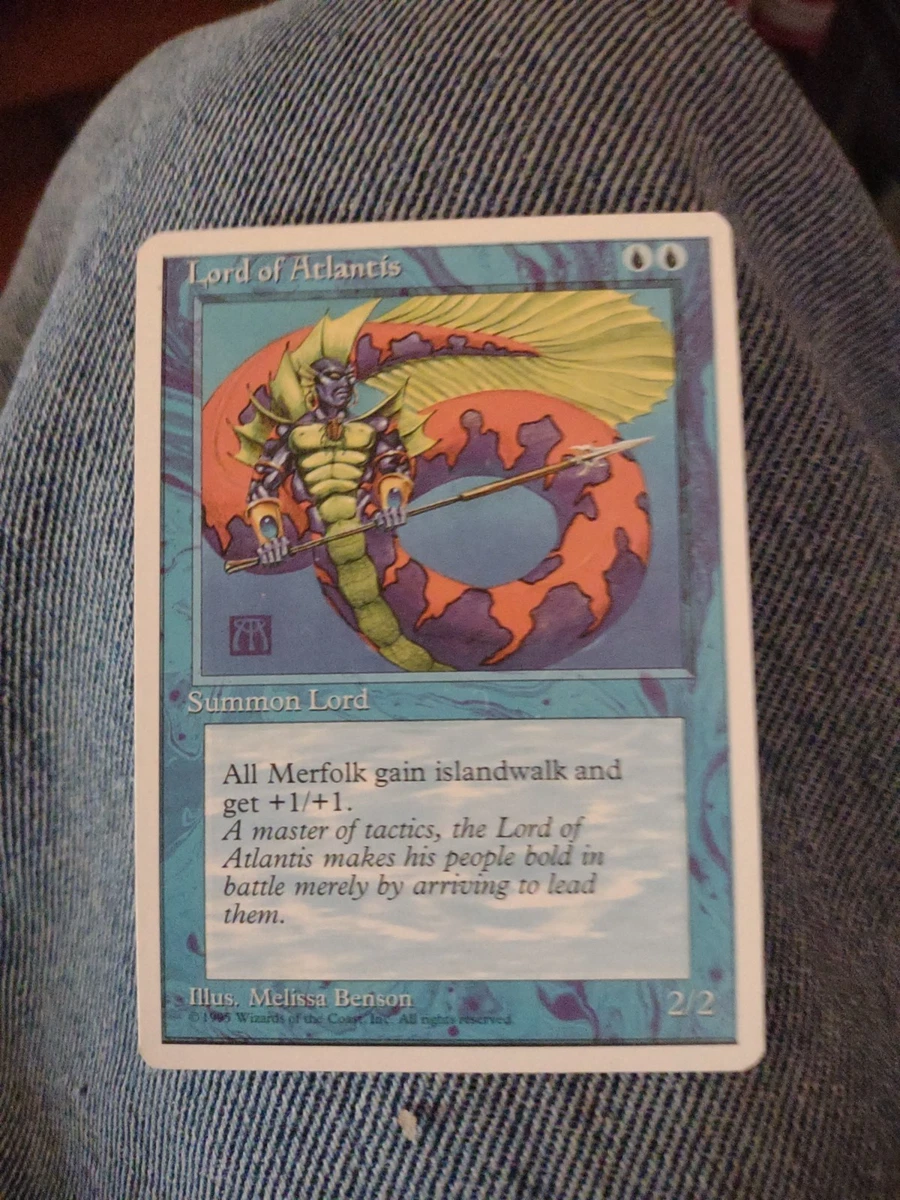 Lord of Atlantis Magic: The Gathering Near Mint or Better