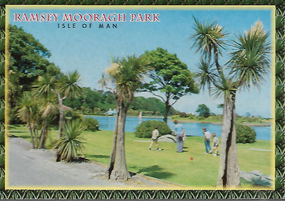 Ramsey, Isle of Man - Mooragh Park - John Hinde Postkarte um 1990