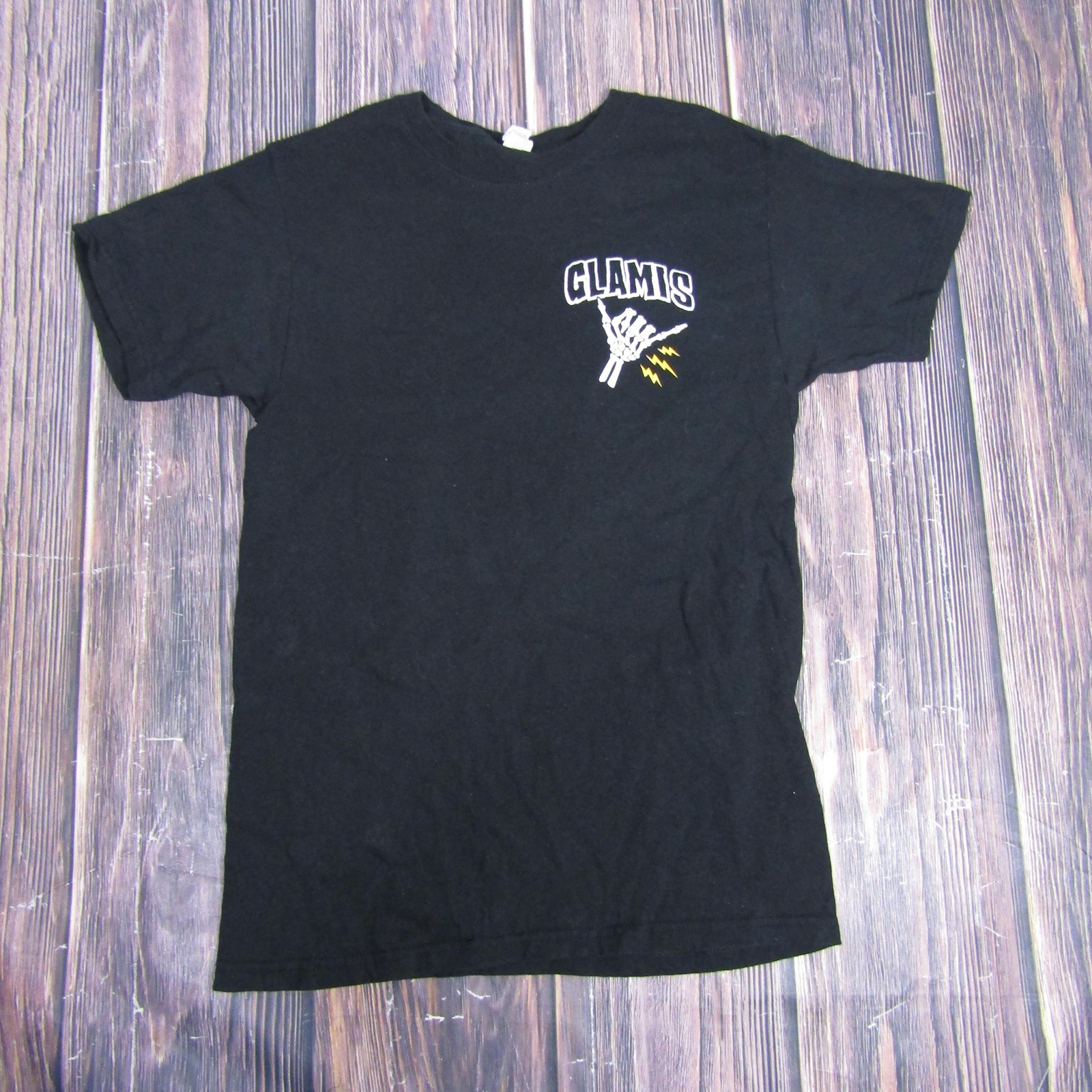 Glamis Sand Dunes Shirt Womens Small Black So Many Dunes Graphic Skeleton Tee