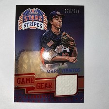 2015 Panini Stars and Stripes - Game Gear Mark Vientos #70 /299 (MEM, RC)