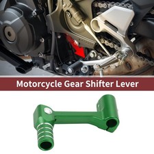 Folding Motorcycle Gear Shifter Lever For Bosuer Cheetah Green Lever Green Head Folding Motorcycle Gear Shifter Lever For Bosuer Cheetah Green Lever Green Head