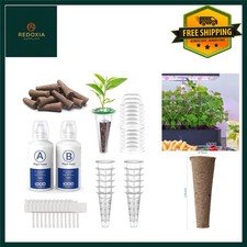 Hydroponic Plant Growth Kit 12 Sponges, Baskets, Domes & Nutrients 38.99 per sponge