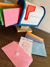 Felt Pretend Play Envelopes, Letters, Mail
