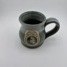 Another Broken Egg Café Memphis TN Deneen Pottery Hand-Thrown Mug Sage Green