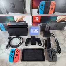 Nintendo Switch UNPATCHED V1 HAC-001 Complete set Rank select