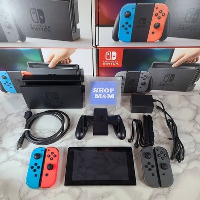 Nintendo Switch UNPATCHED V1 HAC-001 Complete set Rank select