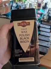 Liberon Black Bison Liquid Wax Polish – Georgian Mahogany