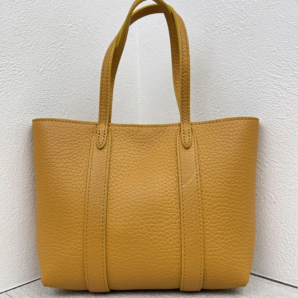 Mulberry Handbag Shoulder Bag Gold Hardware Leather From Japan 120496K Authentic - Image 3 of 4