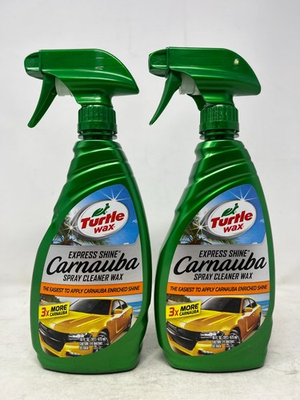 #ad 2 Pack Turtle Wax Express Shine Carnauba Spray Cleaner Wax 16 oz $19.99