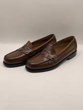 G.H. Bass Mens Larson Brown Leather Weejuns  Penny Loafer Sz 7.5