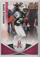 2011 A Crucial Catch Breast Cancer Awareness 48/250 Darrelle Revis #88 HOF h9z