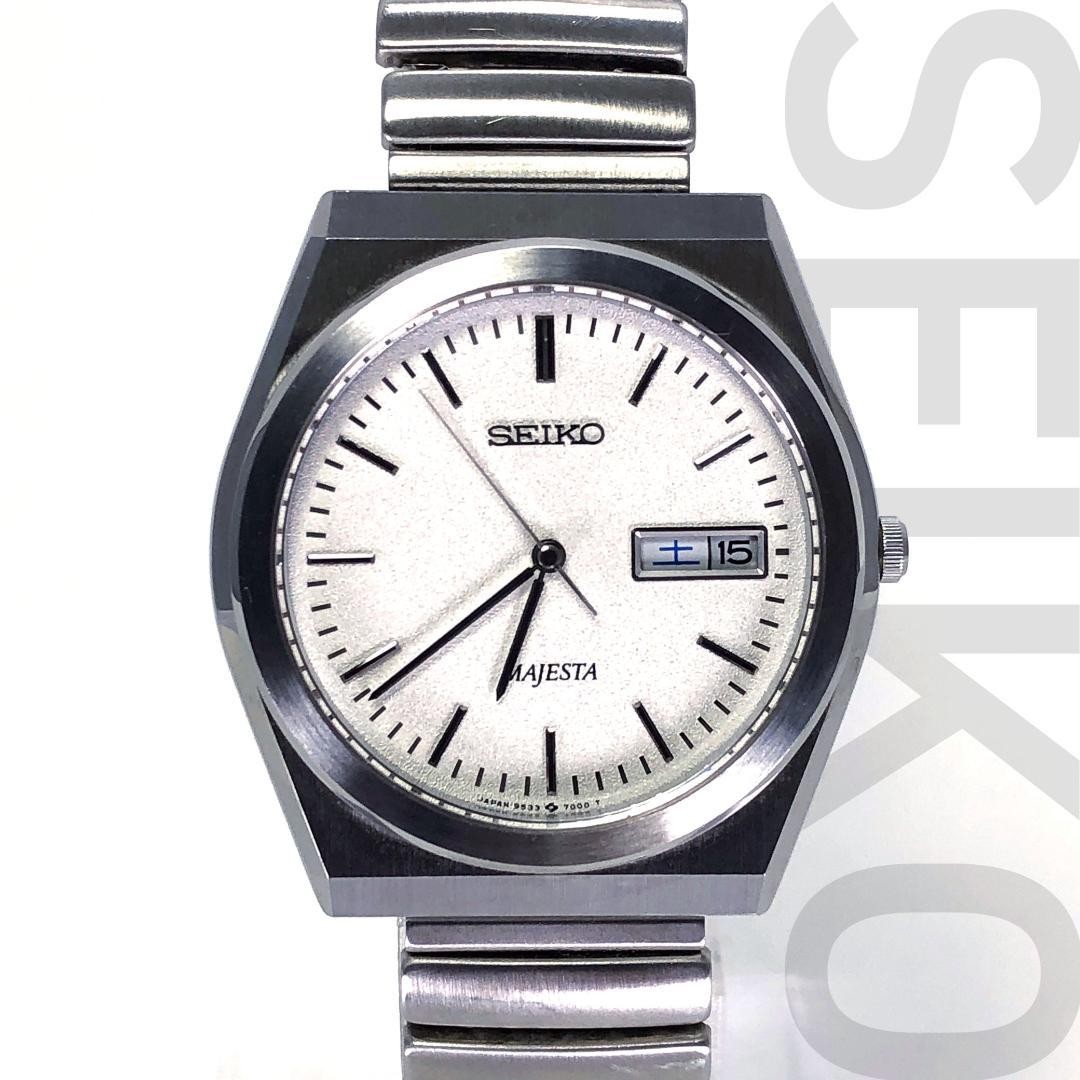 Seiko Majesta 9533-7000 Day Date Quartz Watch Battery Replaced March 2025