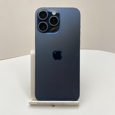 Apple iPhone 15 Pro Max - 1TB - Blue Titanium (Unlocked) - Good