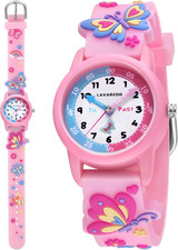 Kids Watch, Cute 3D Cartoon Toddler Watches, Waterproof Analog Learning-To-Tell-