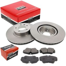 MAPCO 2 BREMSSCHEIBEN Ø296mm + BELÄGE VORDERACHSE passend für OPEL OMEGA SENATOR