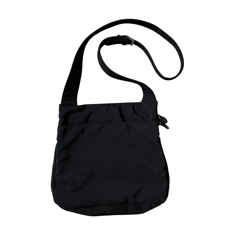 Bolso Bandolera Hobo International | Cartera de Viaje de Nylon, Ligero, Negro Foto 2 de 4
