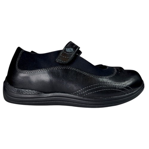 Drew Mary Jane Shoe sz 6WW Women Rose Walking Diabetic Black Comfort Double Wide - Picture 2 of 12