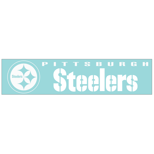 Calcomanía de vinilo PITTSBURG STEELERS 16"" x 3,2"" / pegatina nfl - Imagen 1 de 1