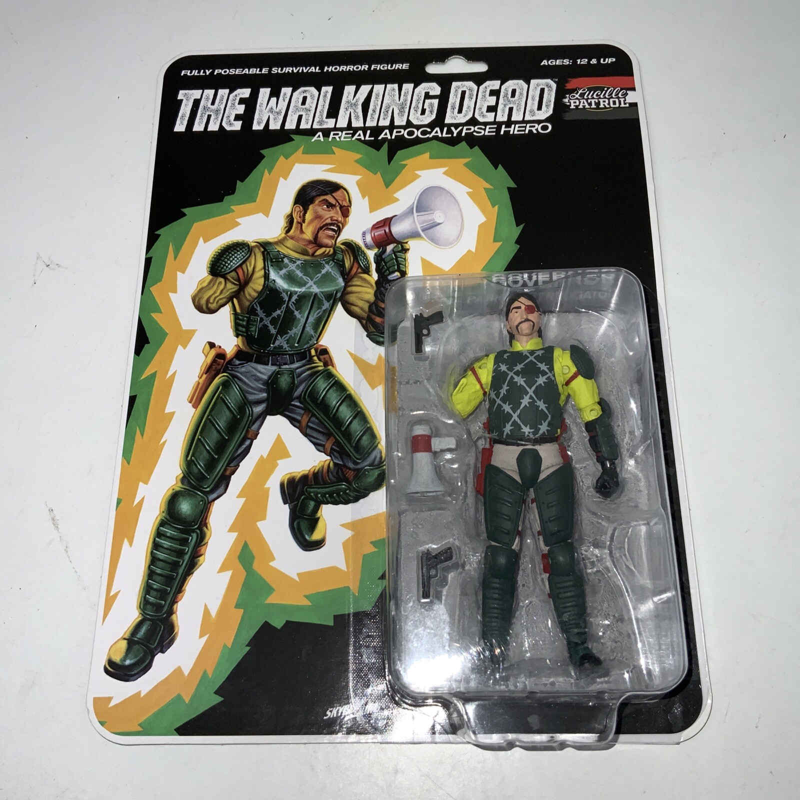THE WALKING DEAD - REAL APOCALYPSE HERO - THE GOVERNOR action figure