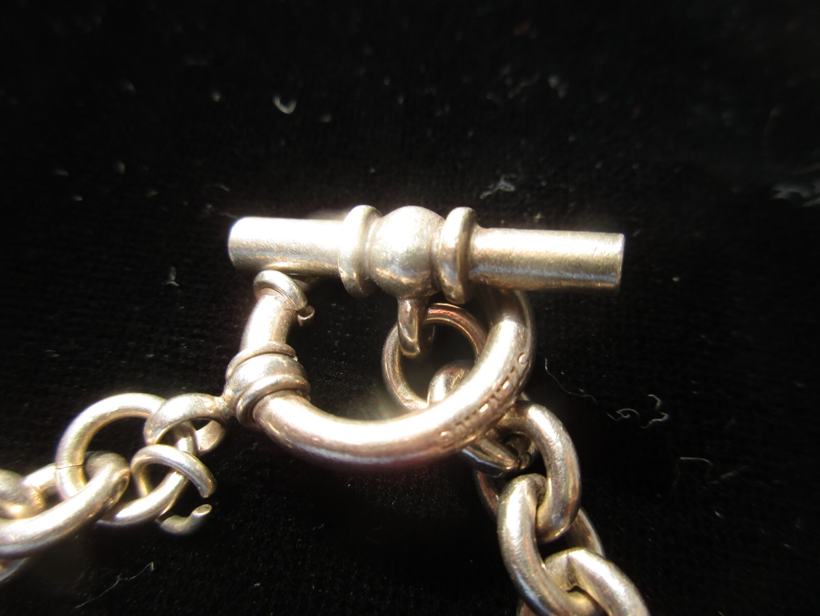 9mm Solid Sterling Silver Chain Cable Link Toggle… - image 4