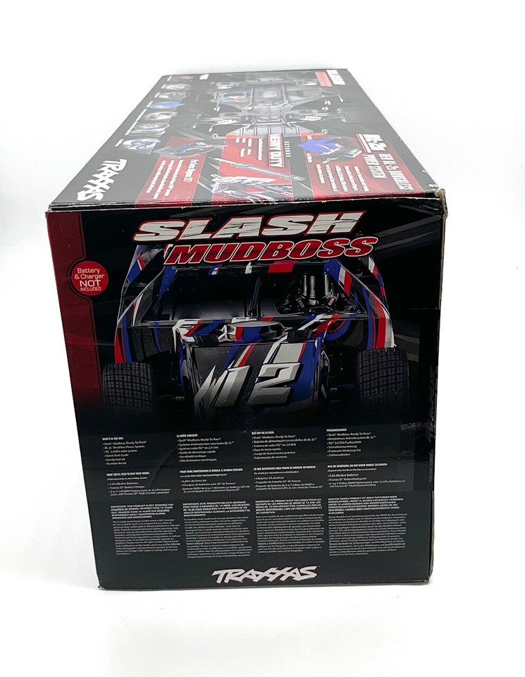Box For Traxxas Slash Mudboss BOX 1/10 scale Slash Modified Dirt Oval ...