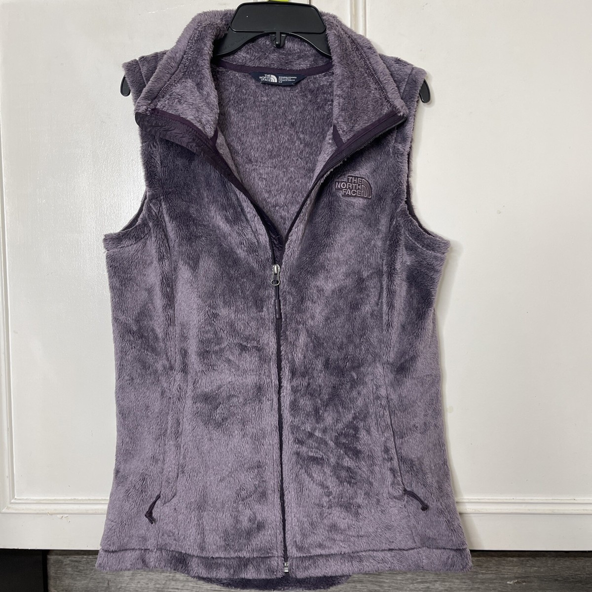 The North Face Full Zip Fuzzy Fleece Vest Jacket Women's Size S