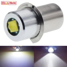 Warm / White 3V 4.5V 6V 12V 18V P13.5S LED Bulb Light For Flashlight Torch Lamp