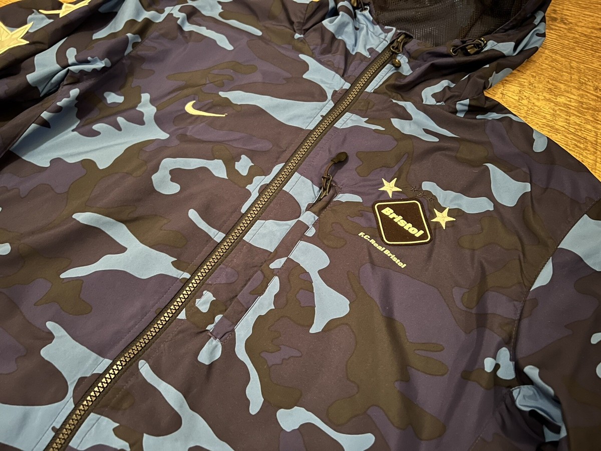 Nike Fcrb Real Bristol Camo Practice Jacket 684602-450 Sophnet